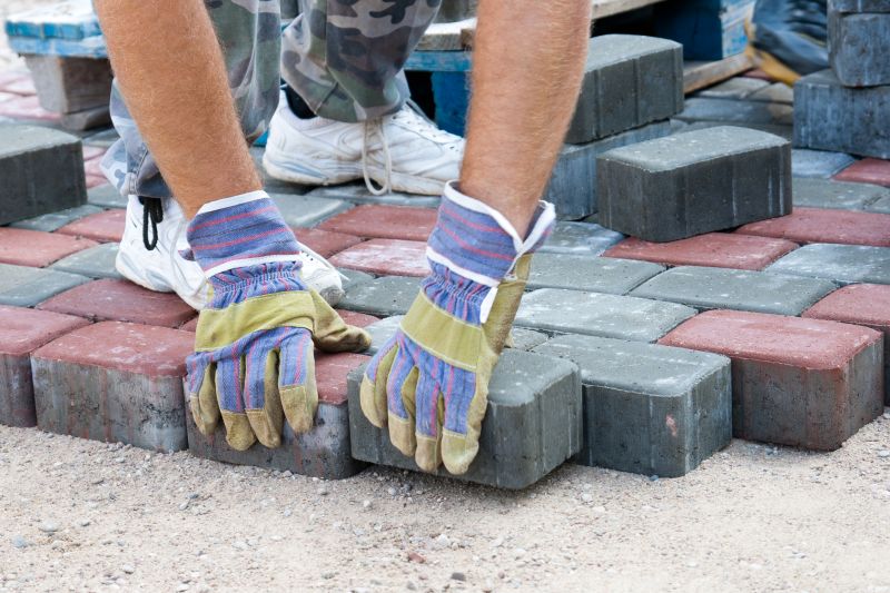 Clay Pavers Installation