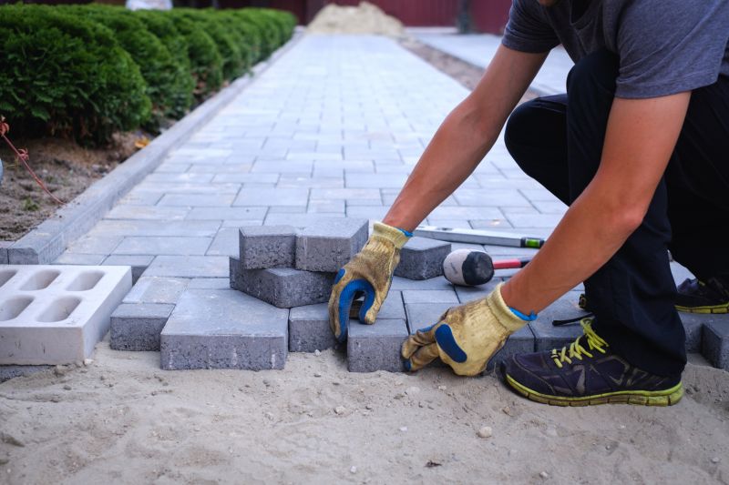 Spring Pavers Installation